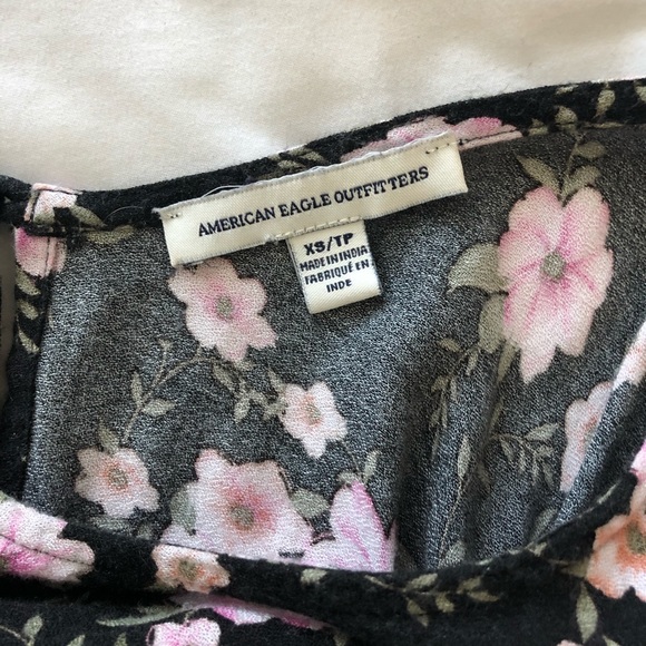 American Eagle Outfitters Floral Open Back Tank - Picture 6 of 7
